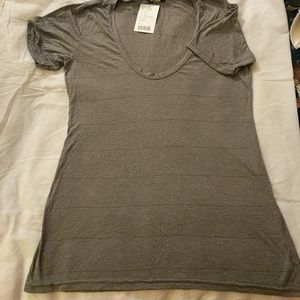 NWTs BDG gray stripe tee from urban outfitters